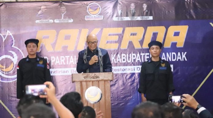 NasDem Landak Gelar Rakerda, Teguhkan Semangat Restorasi dan Kemandirian Berpikir