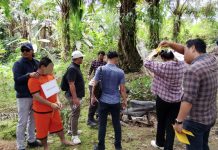 Polisi Gelar Rekonstruksi Kasus Penemuan Mayat di Air Besar