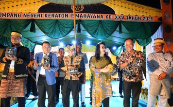 Bupati Landak Resmi Menutup Festival Tumpang Negeri Ke – 25