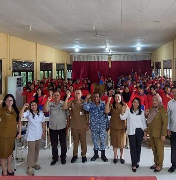 Tanamkan Jiwa Bela Negara, DPD FBN Landak Sosialisasi Cinta Tanah Air dan Anti-Narkoba di SMK N 1 Ngabang