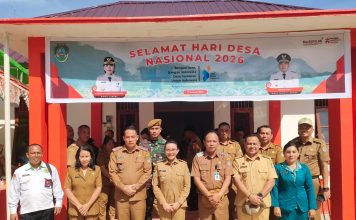 Peringati Hari Desa Nasional 2026, Bupati Karolin Resmikan Kantor Desa Hilir Tengah dan Tekankan Kemandirian Desa