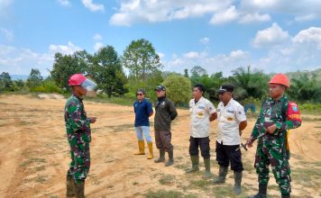 Babinsa dan BKSDA Intensifkan Siaga Karhutla di Hutan Konservasi Air Besar
