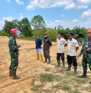 Babinsa dan BKSDA Intensifkan Siaga Karhutla di Hutan Konservasi Air Besar