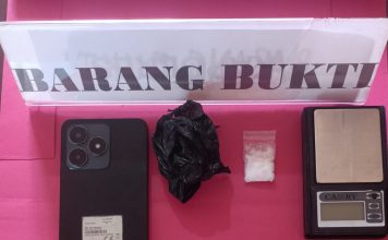 Satresnarkoba Polres Landak Tangkap Terduga Pengedar Sabu di Ngabang