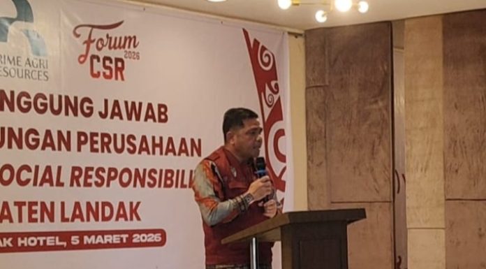 Rakor Forum TSLP, Wabup Landak Tekankan Komitmen Bersama Bangun Daerah