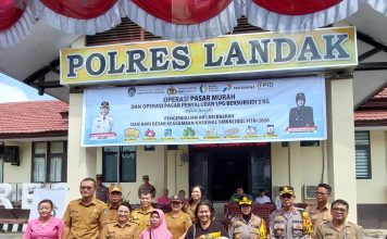 Sinergi Pemkab dan Polres Landak Gelar Pasar Murah, Jaga Stok dan Harga Pangan Jelang Lebaran