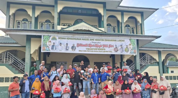 IWO Landak dan HPI Agro Salurkan Paket Sembako, Perkuat Kepedulian Sosial di Bulan Ramadan