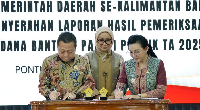 Serahkan LKPD ke BPK, Karolin Tekankan Disiplin Anggaran dan Transparansi