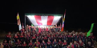 Pelantikan Pengurus MMBB se-Kabupaten Landak, Bupati Karolin Ajak Masyarakat Dayak Bangun Daerah