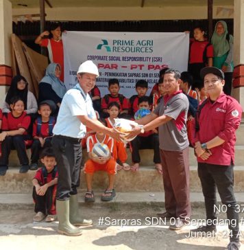 Komitmen Nyata, PT PAR dan PAS Salurkan Bantuan Pendidikan untuk SDN 01 Semedang