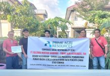 CSR PT KMM–PAR Bantu Pembangunan Gereja di Sempate, Dorong Sinergi Perusahaan dan Masyarakat
