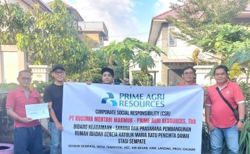 CSR PT KMM–PAR Bantu Pembangunan Gereja di Sempate, Dorong Sinergi Perusahaan dan Masyarakat