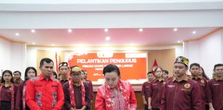 Karolin Ingatkan Pemuda Dayak Tak Tergilas Peradaban Zaman