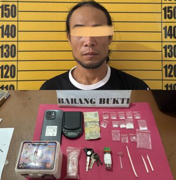 Pengedar Sabu di Menyuke Dibekuk, Polisi Amankan 4,55 Gram Barang Bukti