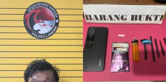 Residivis Narkoba Kembali Ditangkap, Polres Landak Amankan Sabu 0,22 Gram di Dalam Rumah Kos