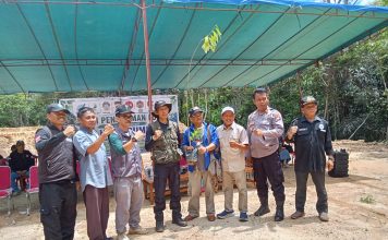 Tanam Harapan di Riam Sentegung, Kolaborasi Lintas Sektor Gaungkan Semangat Hari Bumi