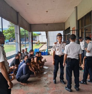 Rutan Landak Deklarasikan Ikrar Bersih HP Ilegal, Narkoba, dan Penipuan