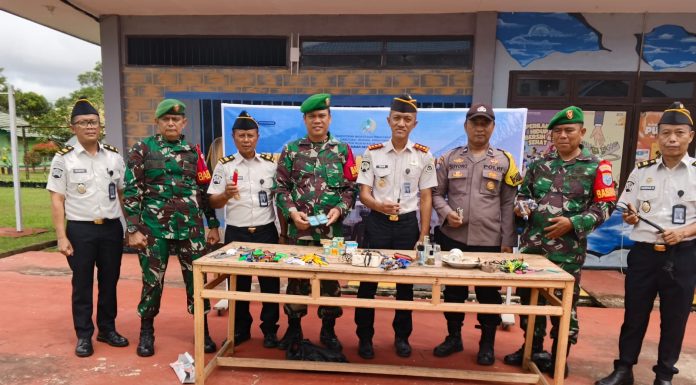 Rutan Landak Razia Gabungan, Petugas Amankan Barang Terlarang Tanpa Temukan Narkoba dan HP Ilegal