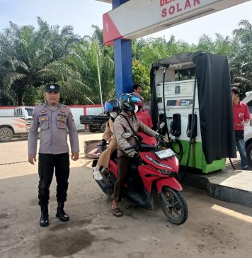 Polsek Menjalin Intensif Patroli SPBU, Antisipasi Penyalahgunaan BBM Bersubsidi