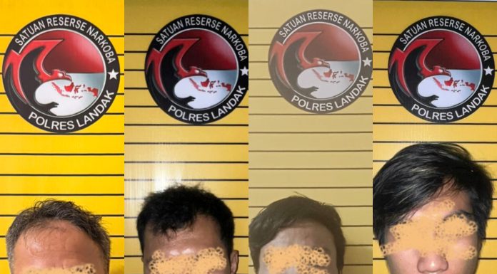 Pengembangan Kasus Ungkap Pemasok Sabu di Sengah Temila, Empat Orang Diamankan