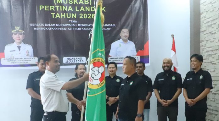 Alfon Pardosi Resmi Pimpin Pertina Landak Periode 2026-2030