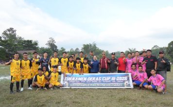 Buka Turnamen Deras Cup 3, Karolin Soroti Perbaikan Infrastruktur hingga Sportivitas Pemain