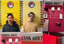 Diduga Transaksi Sabu, Dua Pria di Menyuke Diamankan Polres Landak dengan Barang Bukti 20,52 Gram