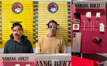 Diduga Transaksi Sabu, Dua Pria di Menyuke Diamankan Polres Landak dengan Barang Bukti 20,52 Gram