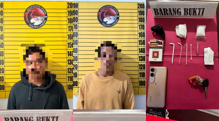 Diduga Transaksi Sabu, Dua Pria di Menyuke Diamankan Polres Landak dengan Barang Bukti 20,52 Gram