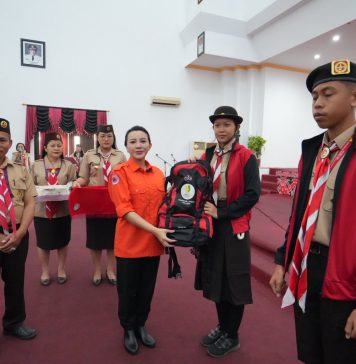 Karolin Lepas Peserta Jamnas 2026 Landak, Titip Pesan Persaudaraan dan Dukungan Swasembada Pangan