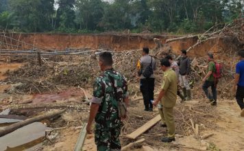 Tim Gabungan Cek Lokasi PETI di Banyuke Hulu, Lima Mesin Dompeng Ditemukan Tak Beroperasi