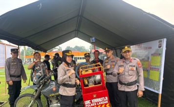 Motor Trail Modifikasi Polres Landak, Terobosan Baru Percepat Penanganan Karhutla