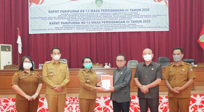 Bupati Karolin Sampaikan Perubahan APBD 2026 dan Arah Baru Perseroda Landak Barajaki