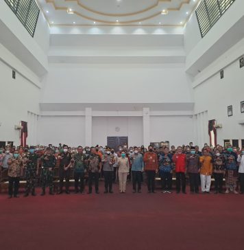 Kabut Asap Makin Pekat, Forkopimda dan Tokoh Lintas Agama Landak Gelar Doa Bersama