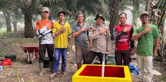 Polres Landak Bangun 14 Sumur Bor, Perkuat Kesiapsiagaan Hadapi Karhutla