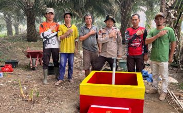 Polres Landak Bangun 14 Sumur Bor, Perkuat Kesiapsiagaan Hadapi Karhutla