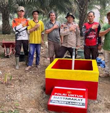 Polres Landak Bangun 14 Sumur Bor, Perkuat Kesiapsiagaan Hadapi Karhutla