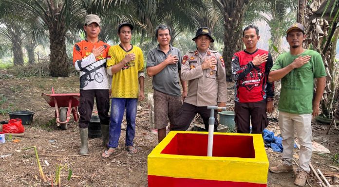 Polres Landak Bangun 14 Sumur Bor, Perkuat Kesiapsiagaan Hadapi Karhutla