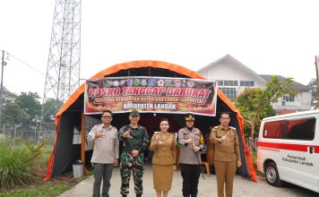 Cek Posko Tanggap Darurat Karhutla, Kapolres Landak Pastikan Kesiapan Penanganan Bencana