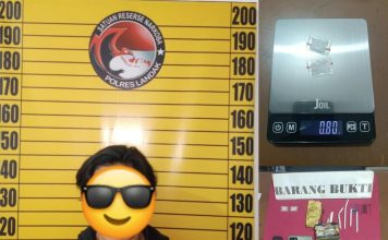 Sabu 0,80 Gram Ditemukan dalam Tas, Dua Pria Diamankan Polisi