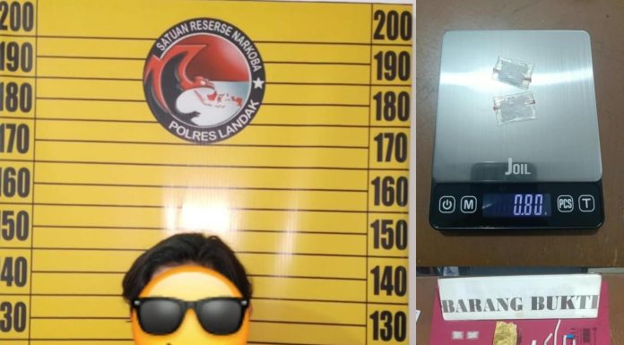 Sabu 0,80 Gram Ditemukan dalam Tas, Dua Pria Diamankan Polisi