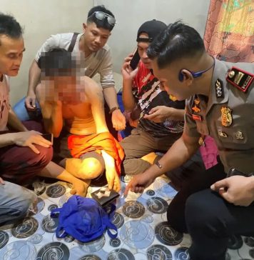 Sempat Hendak Kabur, Terduga Pengedar Sabu di Desa Tunang Ditangkap Polisi