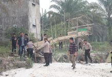 Polisi Tindak Dugaan PETI di Belakang Kantor Bappeda Landak, Tak Temukan Pekerja dan Mesin