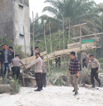 Polisi Tindak Dugaan PETI di Belakang Kantor Bappeda Landak, Tak Temukan Pekerja dan Mesin