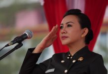 27 Tahun Kabupaten Landak, Karolin Tekankan Pembangunan dan Pembinaan Generasi Muda
