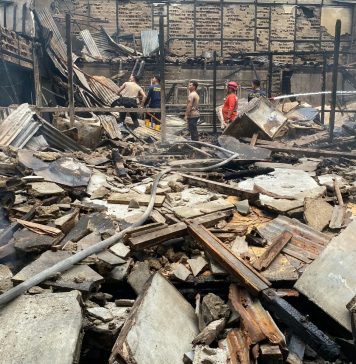 Kebakaran Empat Ruko di Ngabang, Dua Karyawan Meninggal Dunia